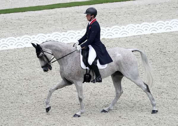World No 1: Oliver Townend riding Ballaghmor Class during the equestrian eventing dressage.