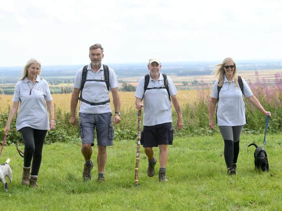Mark Blakeston and fellow Driffield councillors are promoting the Wold Rangers Way
