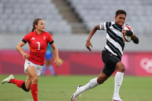 VICTORY: Fiji's women's sevens team because the first female athletes from the island nation to win an Olympic medal. Picture: Getty Images.