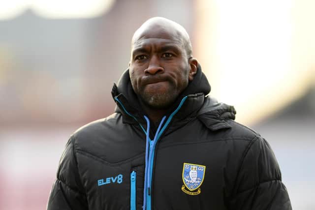 MANAGER: Sheffield Wednesday's Darren Moore. Picture: Getty Images.