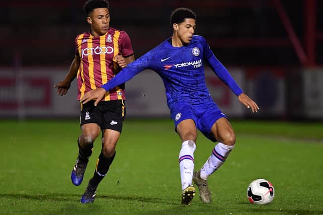 BRING IT ON: Chelsea's Levi Colwill is happy to be thrown in at the deep end at Huddersfield Town. Picture: Justin Setterfield/Getty Images