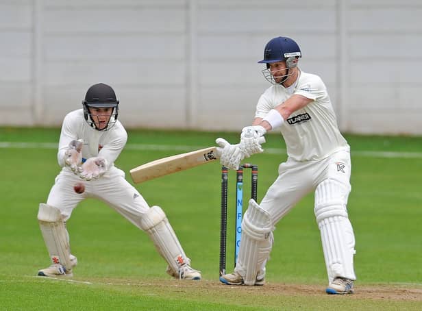 Bradford League Premier Division: New Farnley opener captain Lee Goddard, who was the top scorer  in his innings of 65 against Methley. Picture: Steve Riding