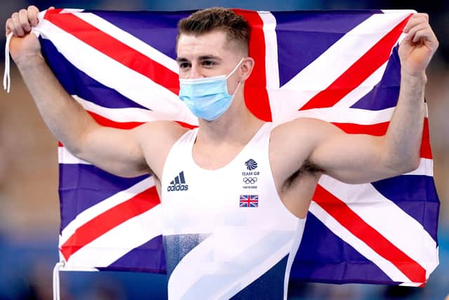 Gymnast Max Whitlock, now a three-time Olympic champion, credits the National Lottery with transforming the funding of sport in Britain.