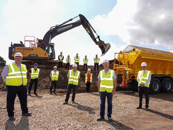 Breaking ground: The new North Yorkshire facility will house a 2,933 sq m building.