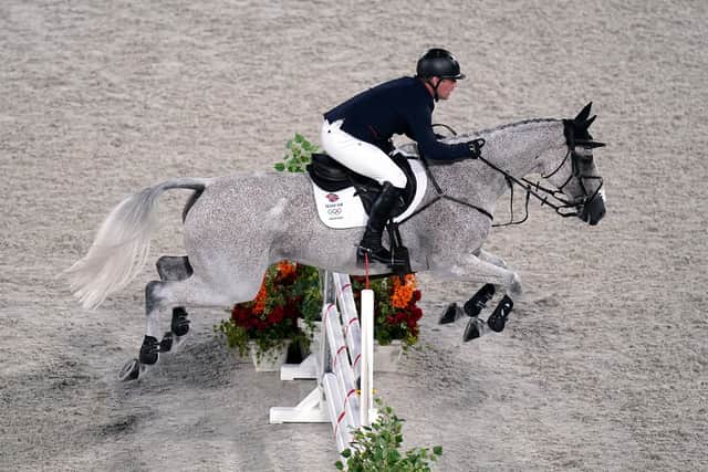 Going for gold: Great Britain's Oliver Townend riding Ballaghmor Class.