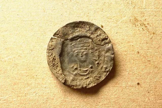 The silver penny bearing the face of William the Conqueror