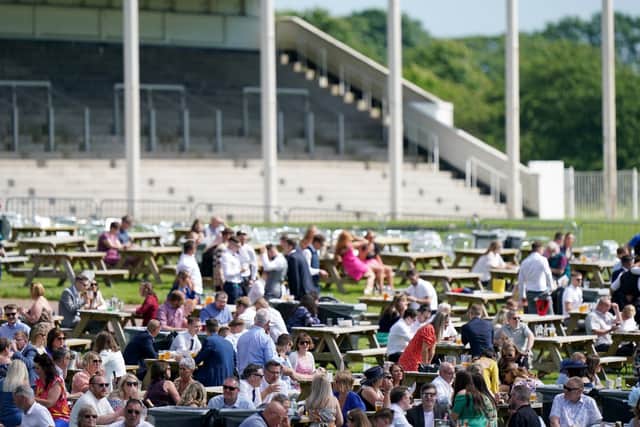 York Racecourse is gearing up for this month's Welcome to Yorkshire Ebor Festival.