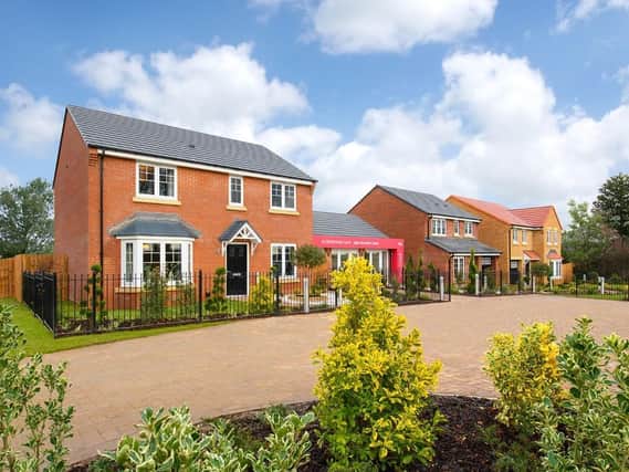 A Taylor Wimpey show home.