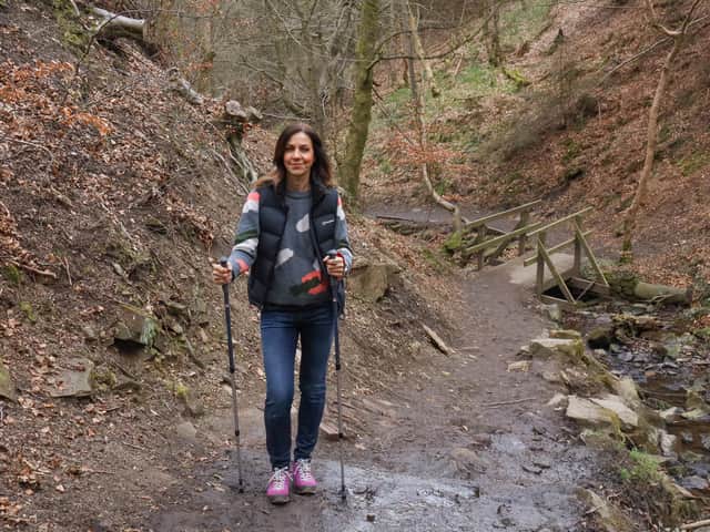 Julia Bradbury’s love of the countryside was forged in the Peak District. (Picture: Holly Brega).