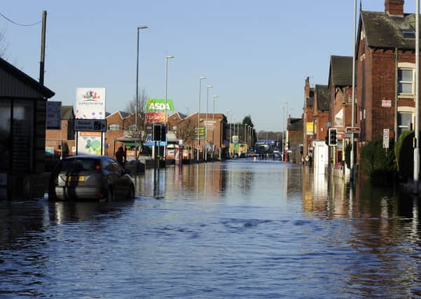 This was the impact of the floods in Kirkstall, part of the Leeds West constituency of Rachel Reeves, in December 2015.