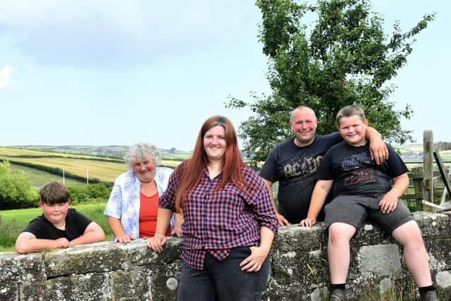 The family have to work full-time jobs in order to keep their tenanted farm going