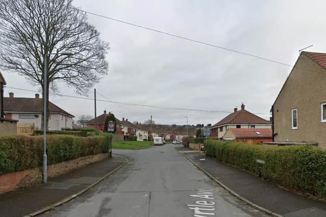 A murder investigation has been launched after a man was found injured in Myrtle Avenue. Photo: Google.