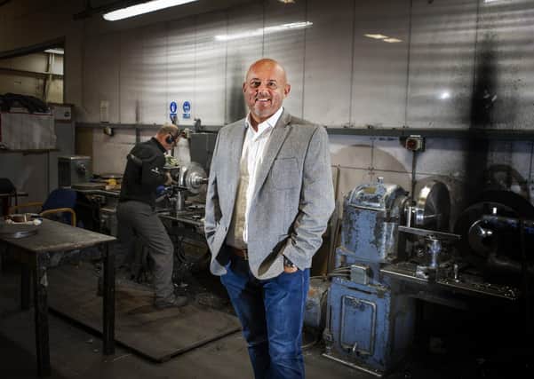 Stephen Lawler, managing director of Calder Metal Solutions in Elland. Picture Tony Johnson