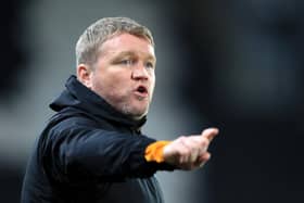 MANAGER: Grant McCann watched his side win 4-1 at Preston North End on the opening day of the Championship season. Picture: Getty Images.