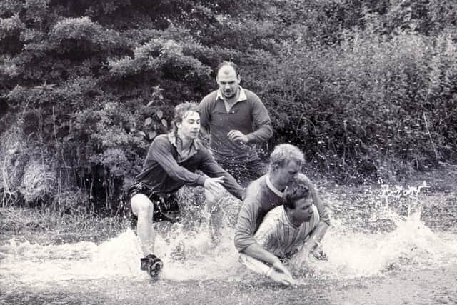 Bek Ball being played in 1988. (Sheffield Newspapers).