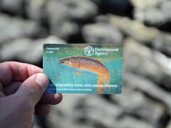 An Environment Agency angling licence