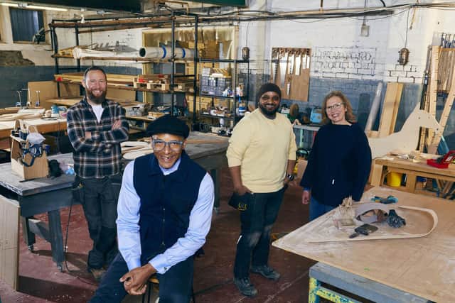 Jay Blades has another heartwarming series on the go; BBC Two’s Jay’s Yorkshire Workshop.