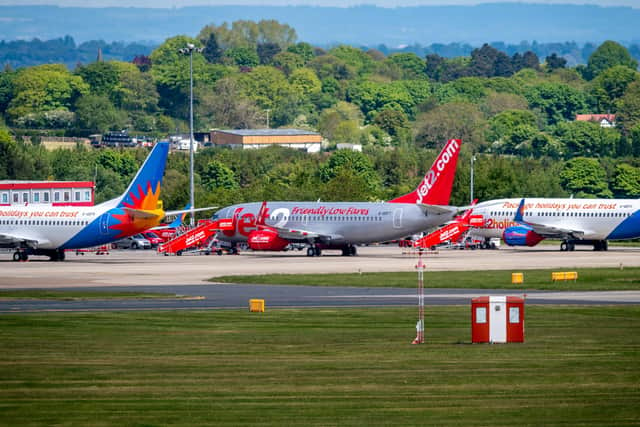 Thep otential expansion of Leeds Bradford Airport is diving political and public opinion.