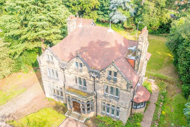 The property sits in 0.7 acres of grounds and could be one home or has the potential to convert into apartments, subject to planning permission