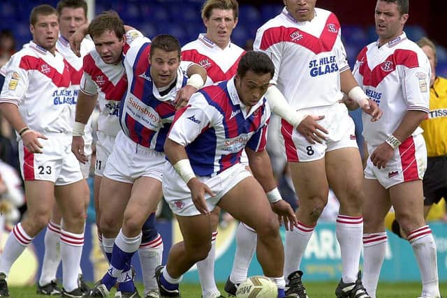 Willie Poching in his playing days for Wakefield Trinity. He is now interim head coach. (BEN DUFFY/SWPIX)