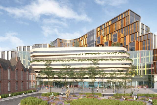 The new hospital designs were created by BDP.