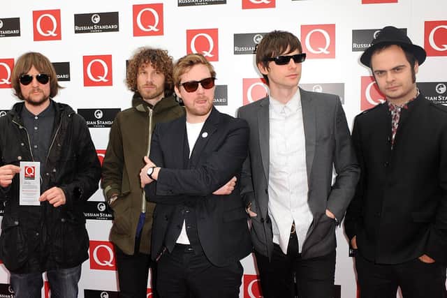 Kaiser Chiefs at the Q Awards in 2008.