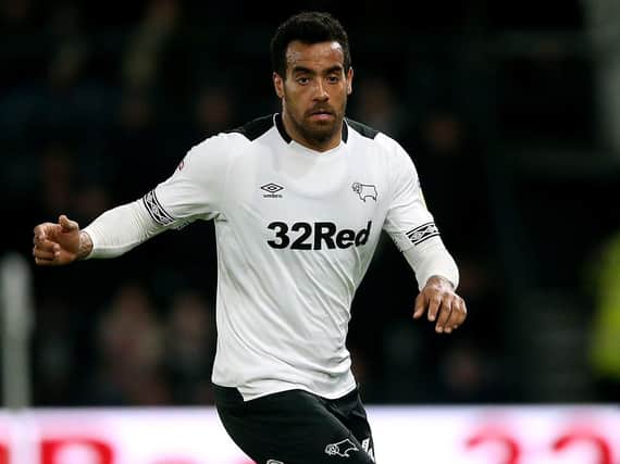 FREE AGENT: Tom Huddlestone is without a club after being released by Derby County