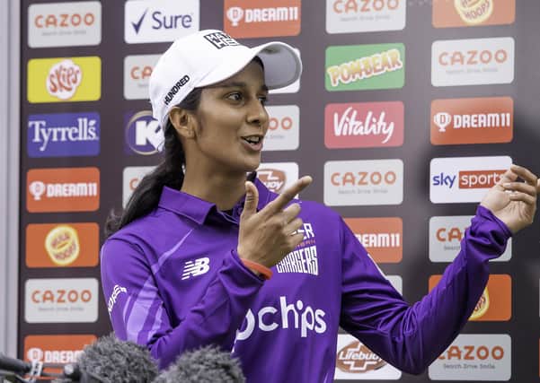 Face of women's cricket: Northern Superchargers' Jemimah Rodrigues.