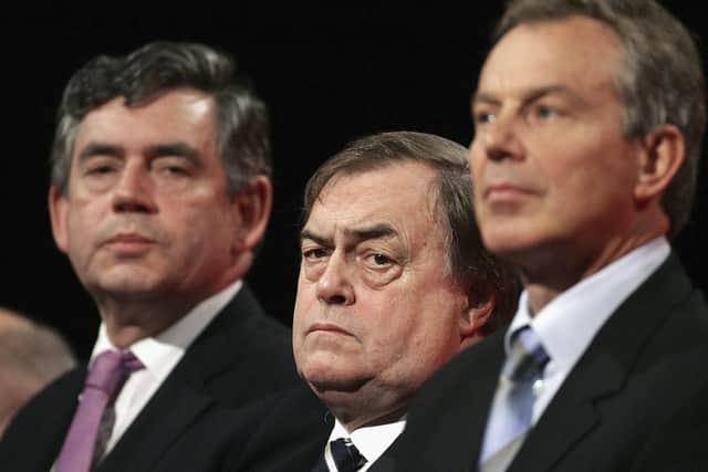 John Prescott frequently found himself at the centre of the feud between Tony Blair and Gordon Brown during the New Labour years.