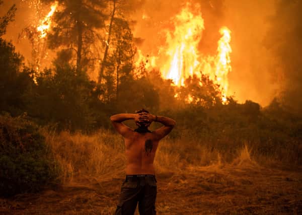 Are public attitudes over climate change shifting as wild fires ravage Greece and parts of Europe?