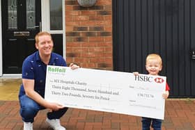 Nick Wyrill, patient service manager at Pinderfields Hospital, managed to raise almost £40,000 for MY Hospitals Charity by raffling off his house