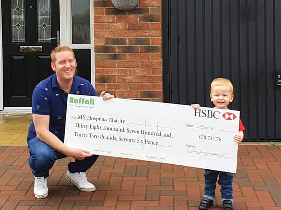 Nick Wyrill, patient service manager at Pinderfields Hospital, managed to raise almost £40,000 for MY Hospitals Charity by raffling off his house