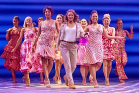 The company of Mamma Mia! tour 2016-17. (Picture: Brinkhoff/Moegenburg).