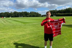 LOANED: Ethan Galbraith has joined from Manchester United for 2021-22