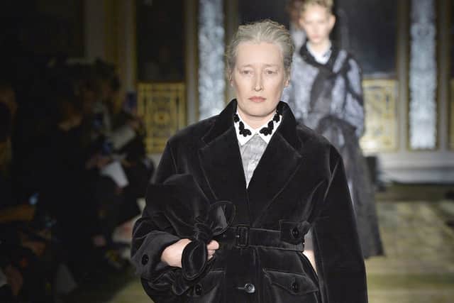 n the age diversity category, Simone Rocha ready-to-wear, AW2017. Picture by Chris Moore. 
Copyright Catwalking.com