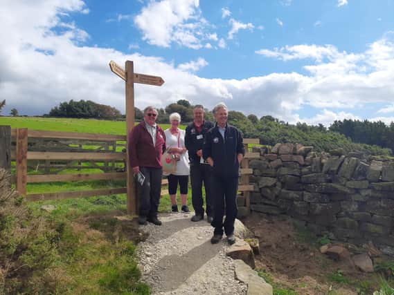 The new section of the Cleveland Way is open