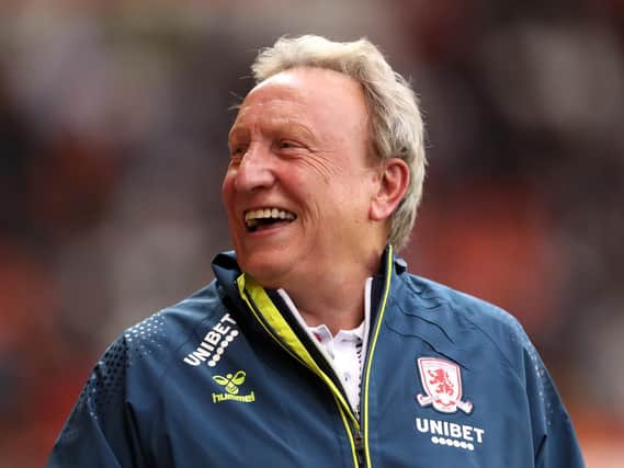 DELIGHT: For Middlesbrough manager Neil Warnock. Picture: Getty Images.