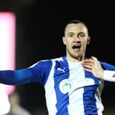 LATE WINNER: From Wigan's Will Keane. Picture: Getty Images.