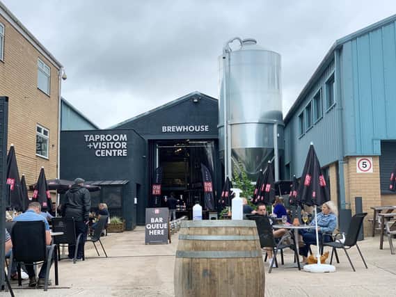The Ossett Brewery taproom. Picture: Gary Longbottom