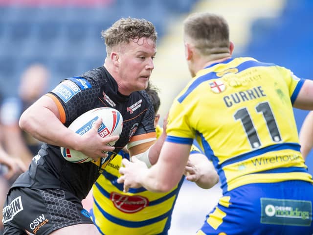 Adam Milner: Has signed a new two-year deal through to 2023 with Castleford Tigers. (Picture: SWpix.com)