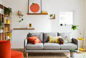 Looks are important when selling a home. This, featuring furniture and accessories from John Lewis is stylish