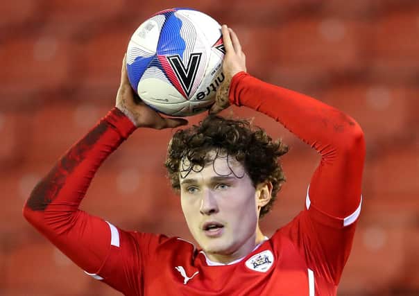 Callum Styles: Relishing new style under new coach at Oakwell.