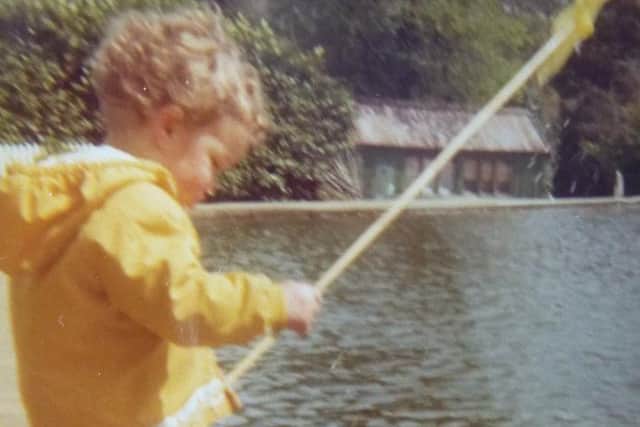 John Moorwood's love of fishing started early during his childhood in Sheffield