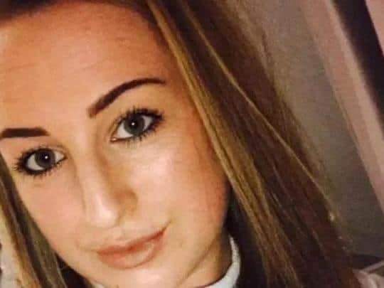Deceased mother-of-two Megan Borrows, of Rawmarsh, Rotherham, who died in June, 2017, after a road traffic collision.