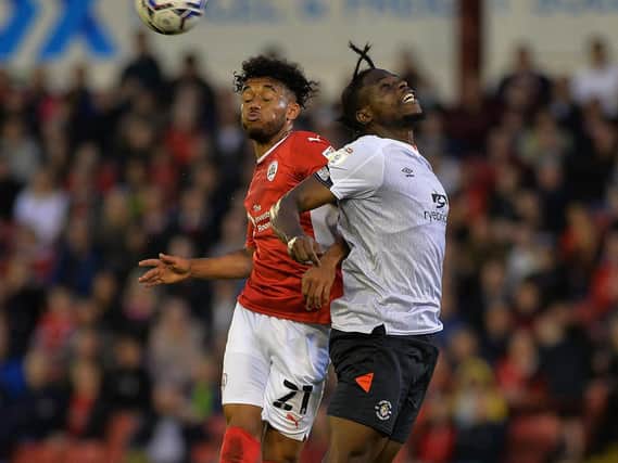 DRIVING FORCE: Romal Palmer was excellent in midfield for Barnsley