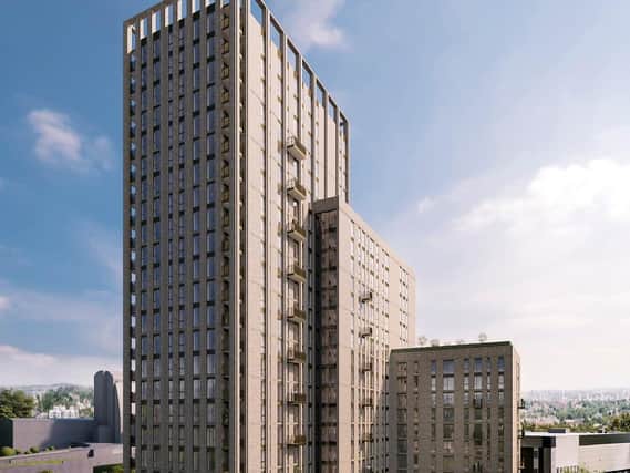 A 23-storey build-to-rent (BTR) scheme in Sheffield, lodged with planners earlier this year by Godwin Developments has received planning permission
