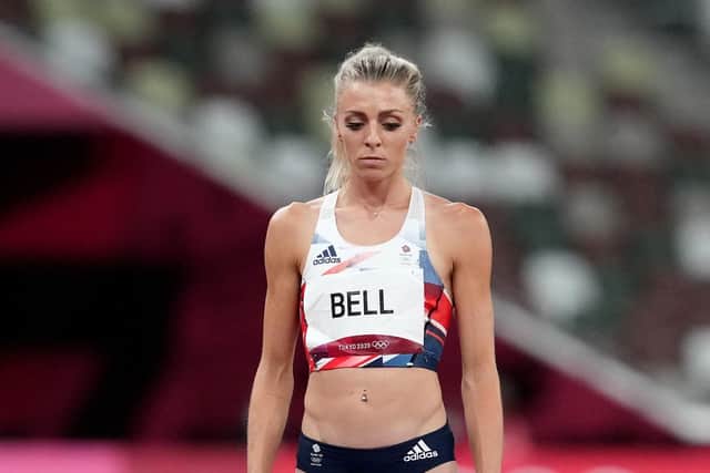 Nerves? Just a bit. Alexandra Bell before the Olympic final (Picture: PA)