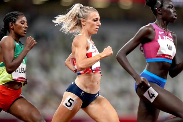Great Britain's Alexandra Bell in action during the second semi final of the Women's 800 metres at the Olympic Stadium on the eighth day of the Tokyo 2020 Olympic Games in Japan. (Picture: Joe Giddens/PA Wire)