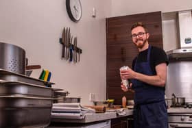 Jack Robinson in his kitchen in Harrogate. Picture: Ernesto Rogata