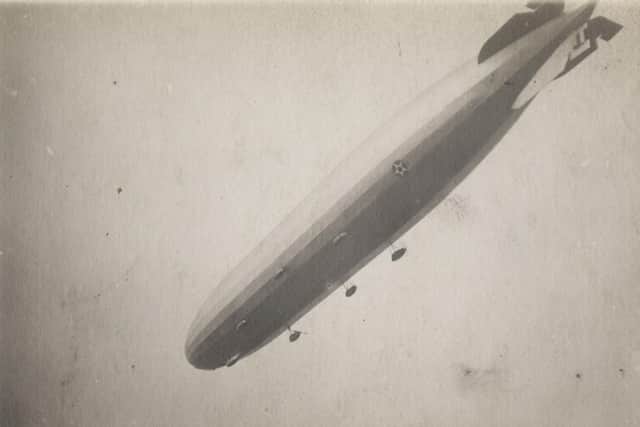 Airship R.38/ZR-2 in flight. Image copyright of Hull Museums.